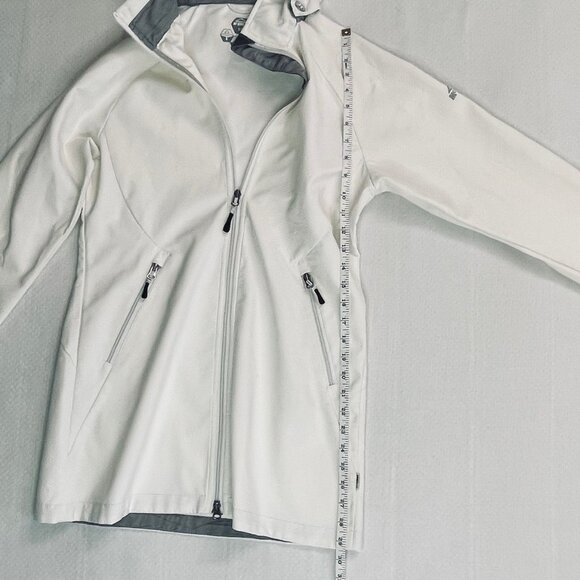 McKinley White Water-Repellent Softshell Coat – Size Small - Picture 7 of 8